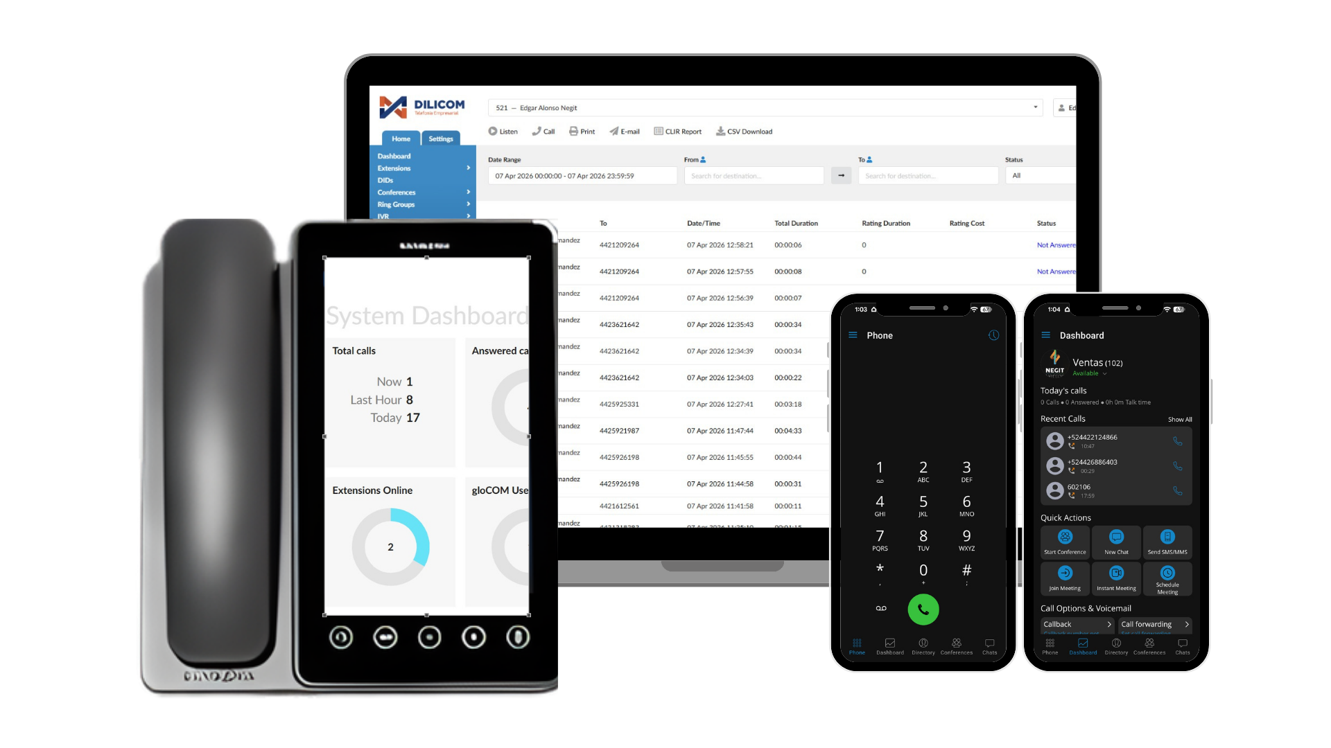 Conmutador en la nube NEGIT IS